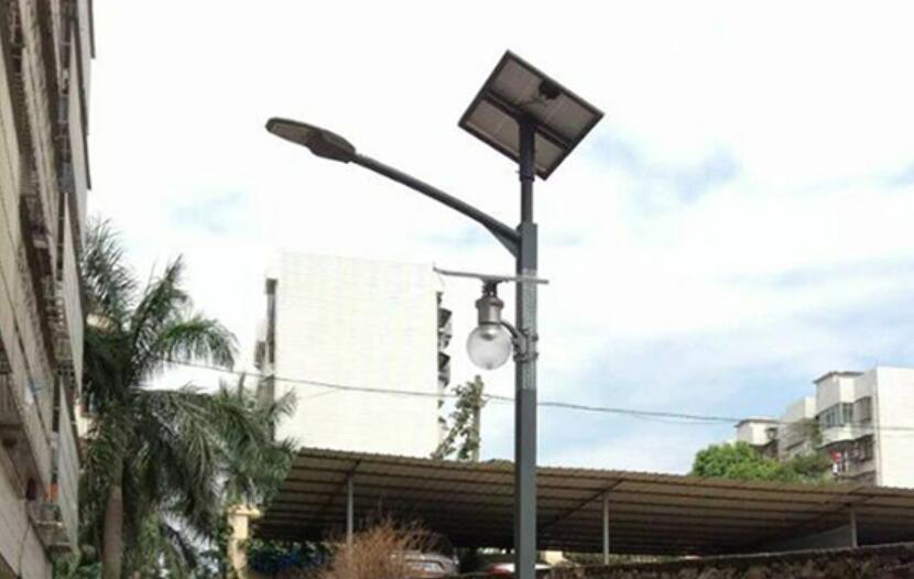 太陽能路燈的防盜方法。